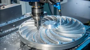 ultra-high precision milling of complex curved titanium alloy aircraft components