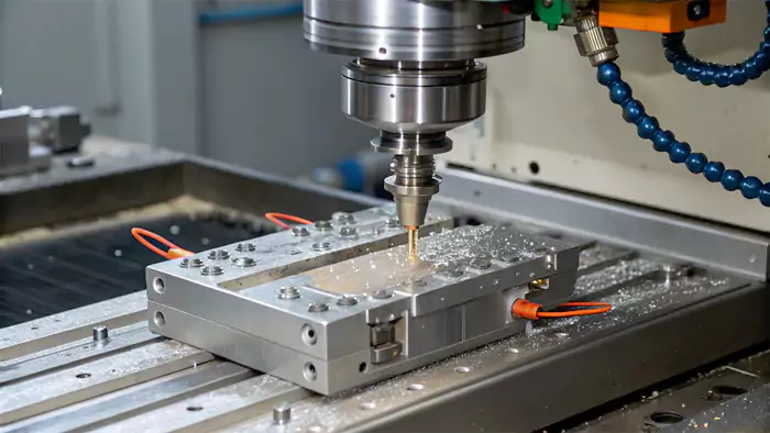 CNC milling diagram