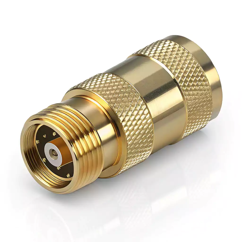 High-Performance RF Coaxial Connector Housing