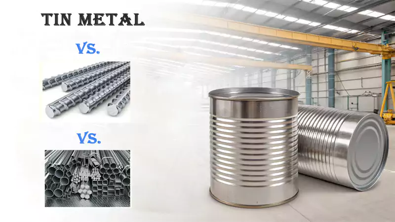 tin vs other metals
