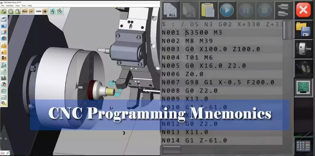 CNC programming mnemonics and memory aids