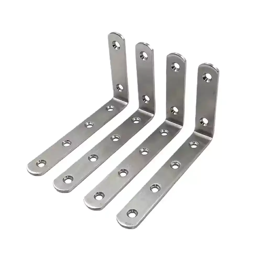 Custom Stainless Steel Sheet Metal Bending Corner Bracket