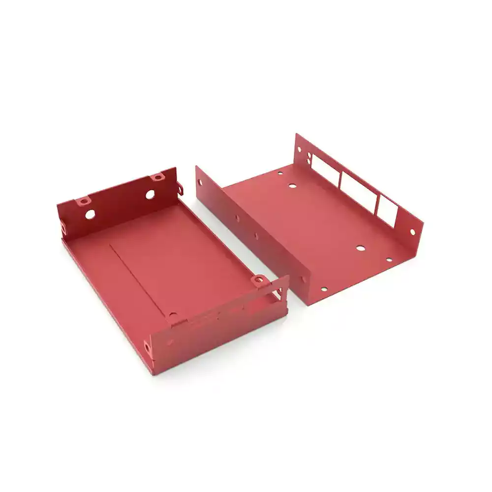 Laser-Cut Metal Sheet Enclosure Components for Racks and Cabinets