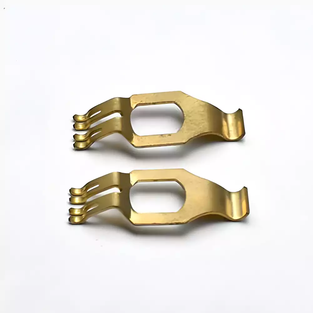 Precision Stamping of Brass Spring Plates